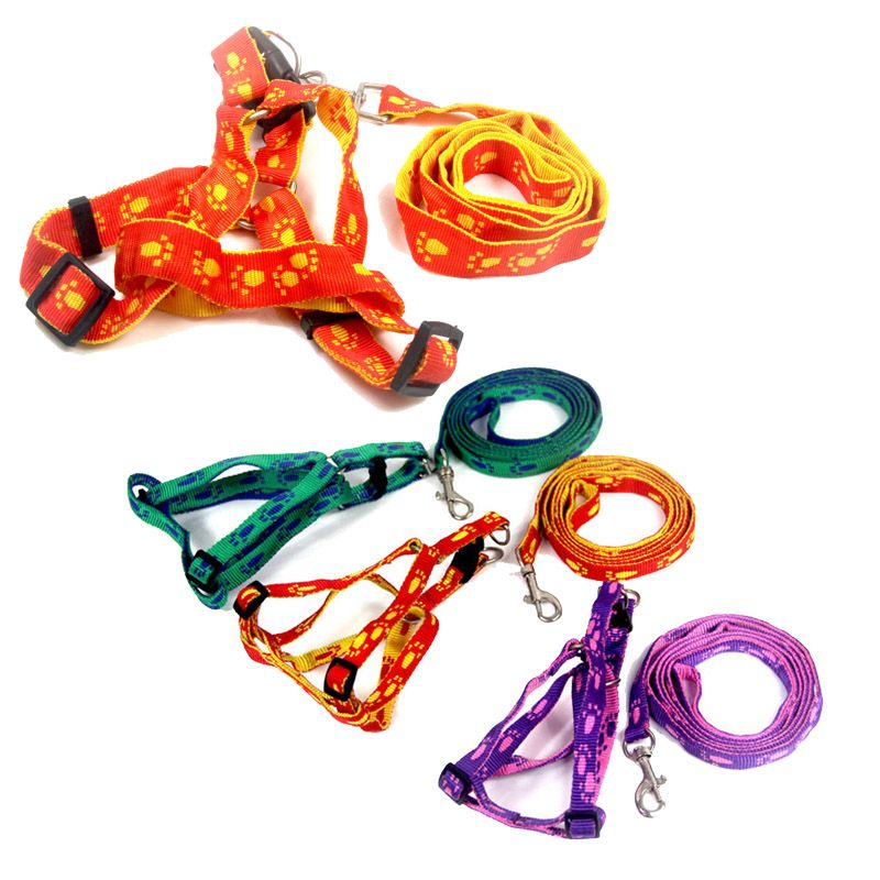 Cheap Adjustable Print Rope Small Pet Dog Cat Rope Collars