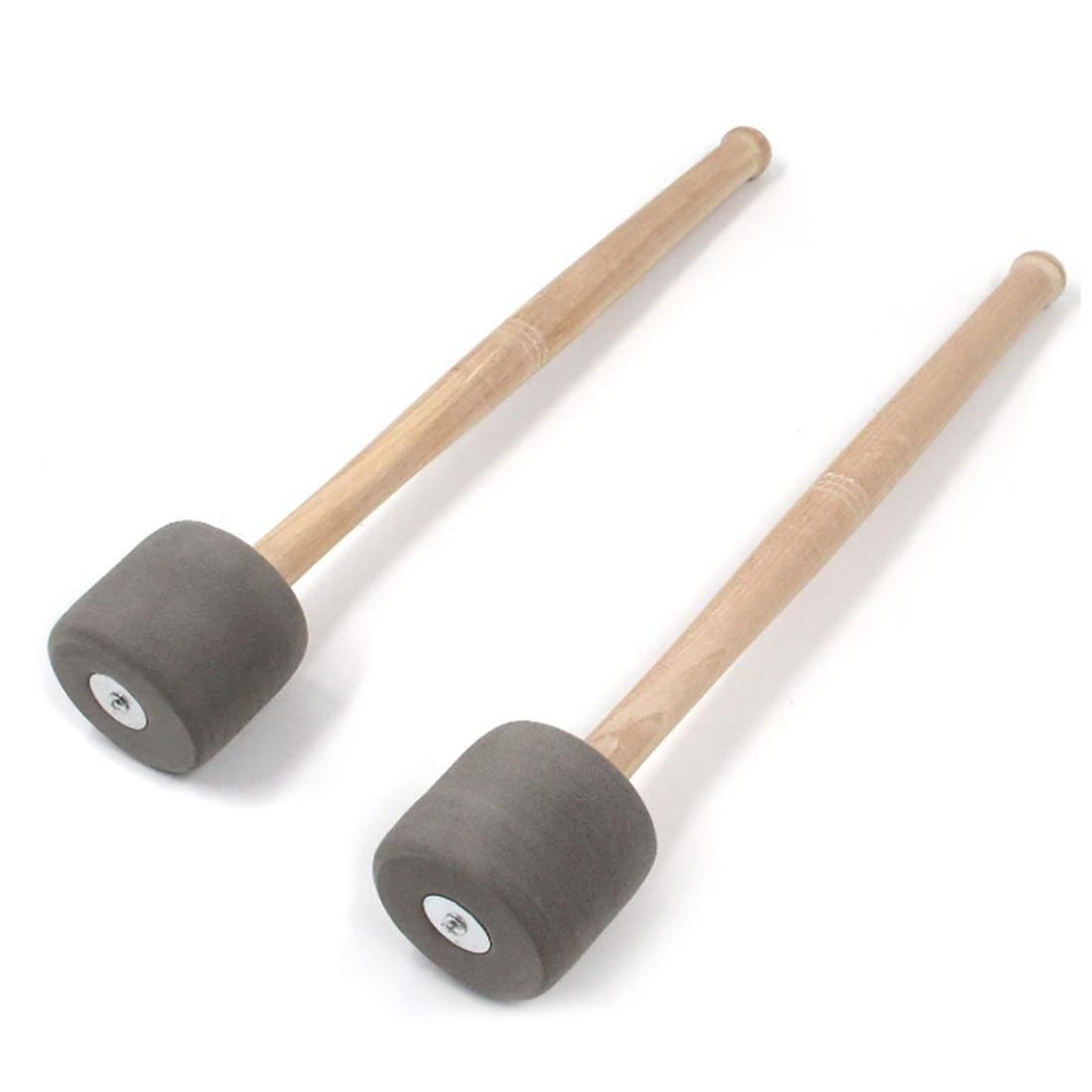 4Pcs Bass Drum Mallets Sticks Mallets Foam Head Drum Mallets for Marching Band Percussion