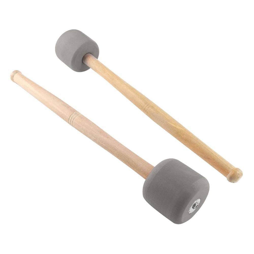 4Pcs Bass Drum Mallets Sticks Mallets Foam Head Drum Mallets for Marching Band Percussion