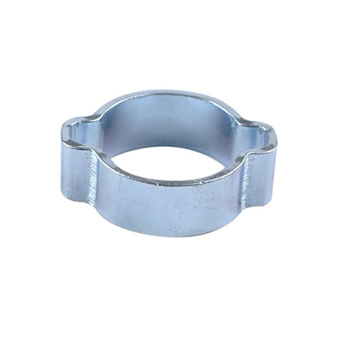 11 SIZE DOUBLE EAR CLIPS - O CLAMP - Stainless STEEL - 128 PACK