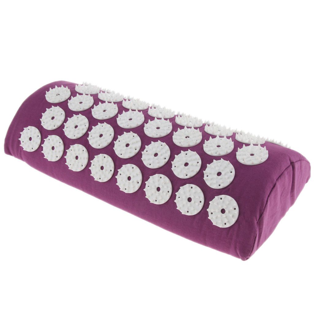 Comfort Acupuncture  Sports Pillow Set Back Pain Relieve Purple