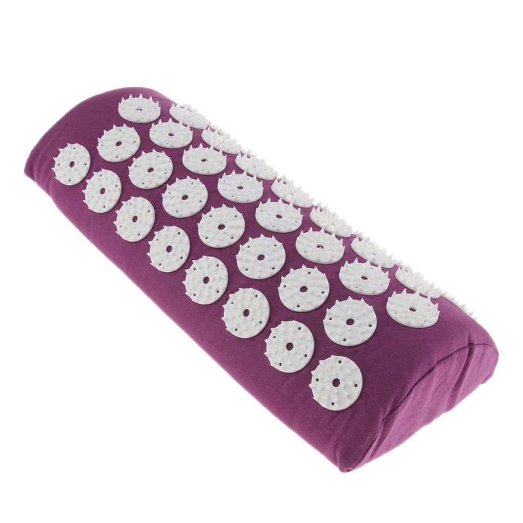 Comfort Acupuncture  Sports Pillow Set Back Pain Relieve Purple