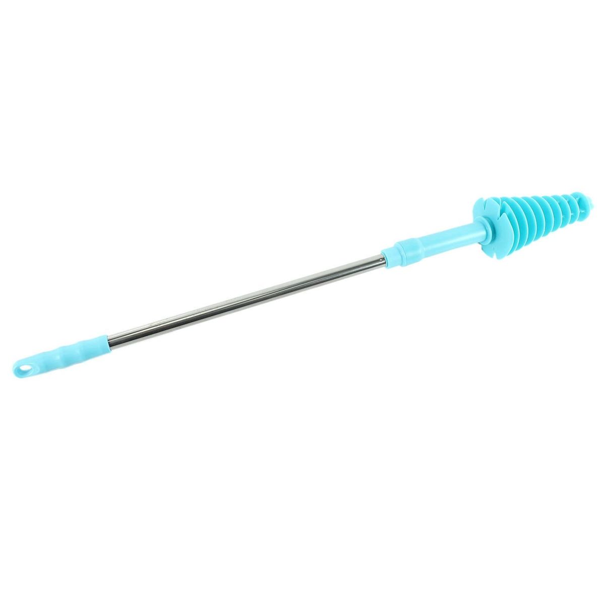 Toilet Brush Plunger Stainless Steel Long-Handled with Wall