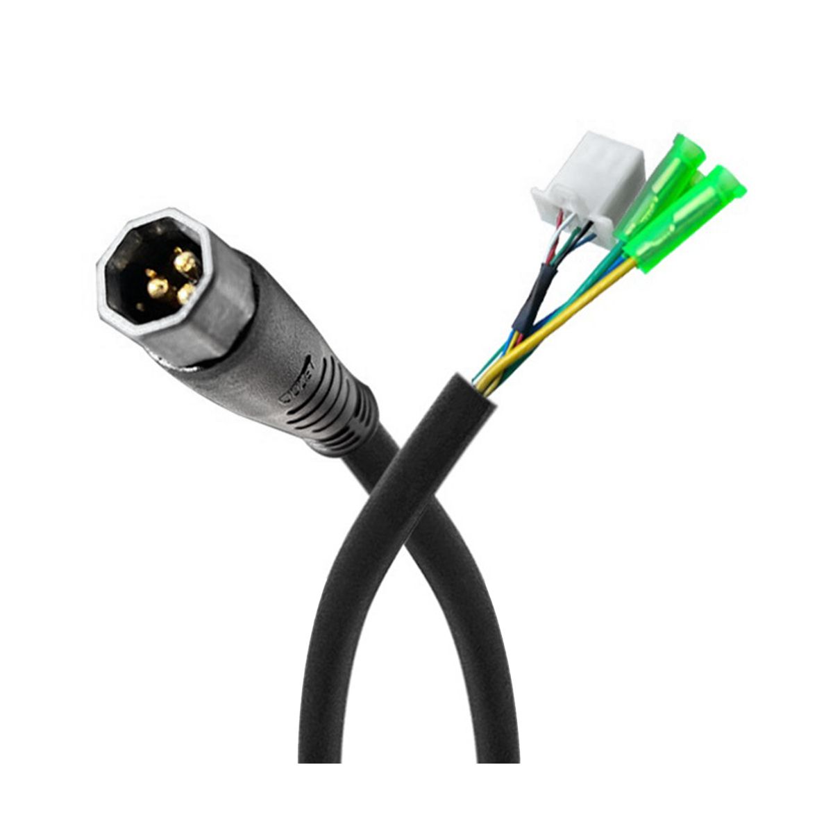 Ebike 9Pin Motor Male Extension Cable Conversion Cable Waterproof