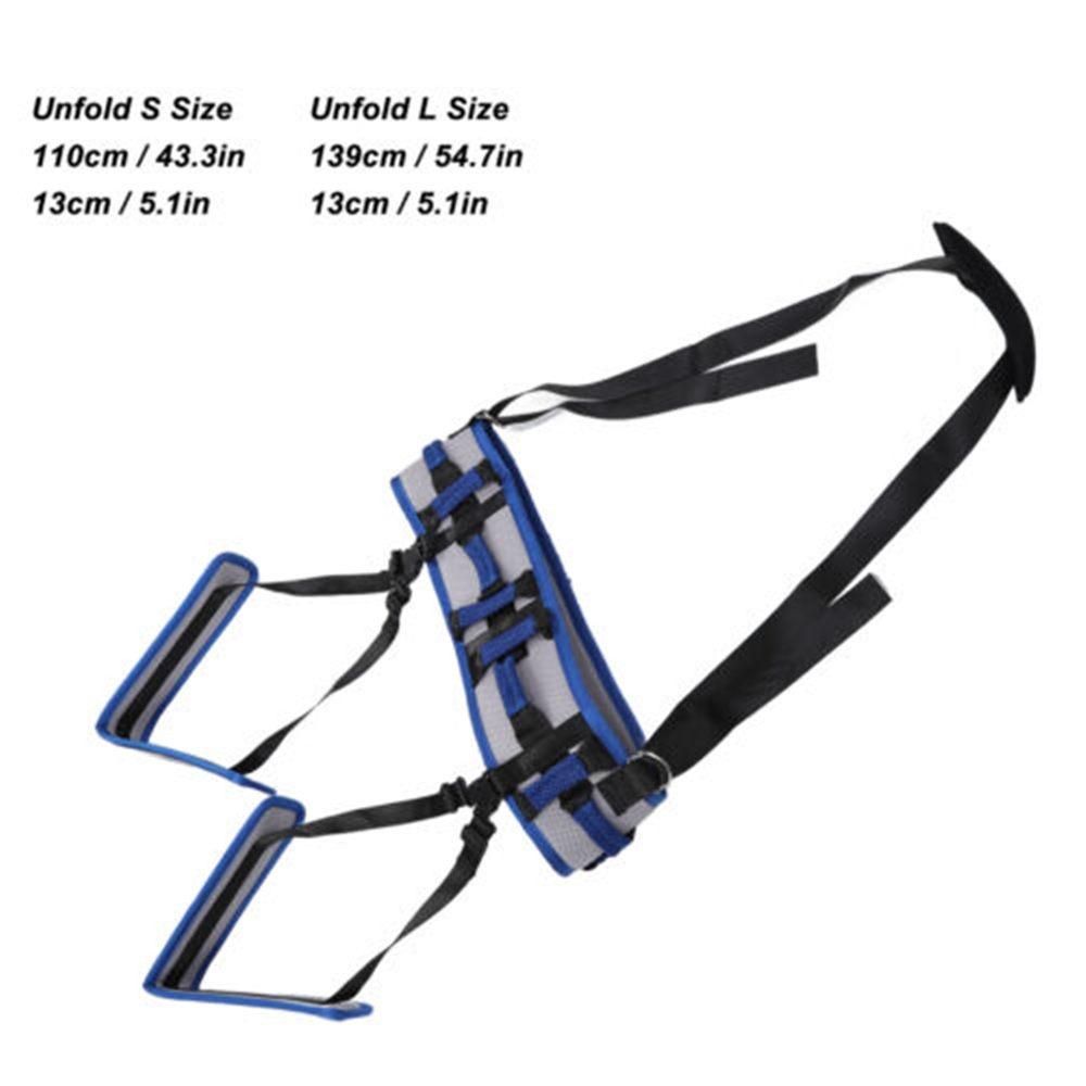 Transfer Belt with Leg Loop Medical Nursing Safety Gait Assist Device for Elder