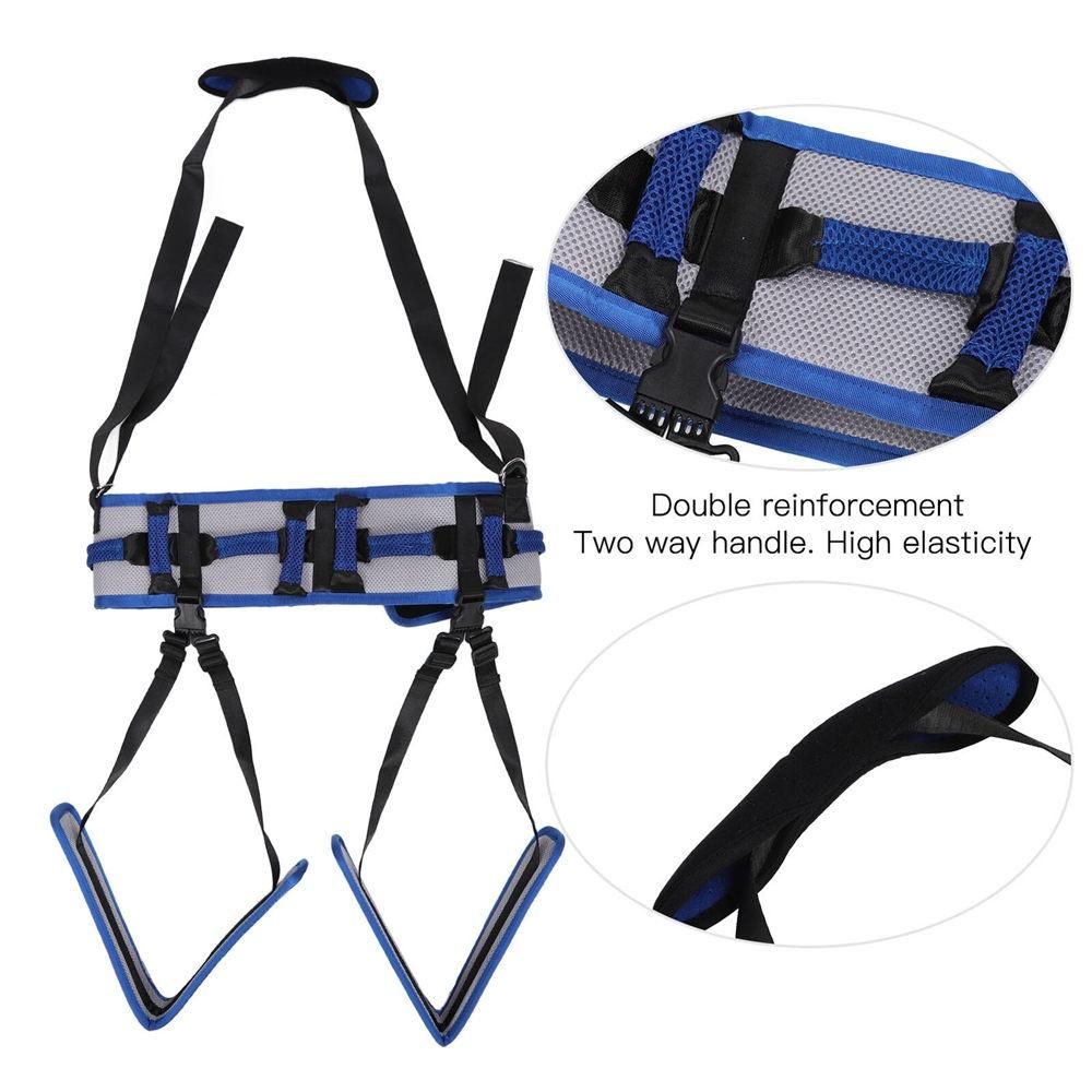 Transfer Belt with Leg Loop Medical Nursing Safety Gait Assist Device for Elder