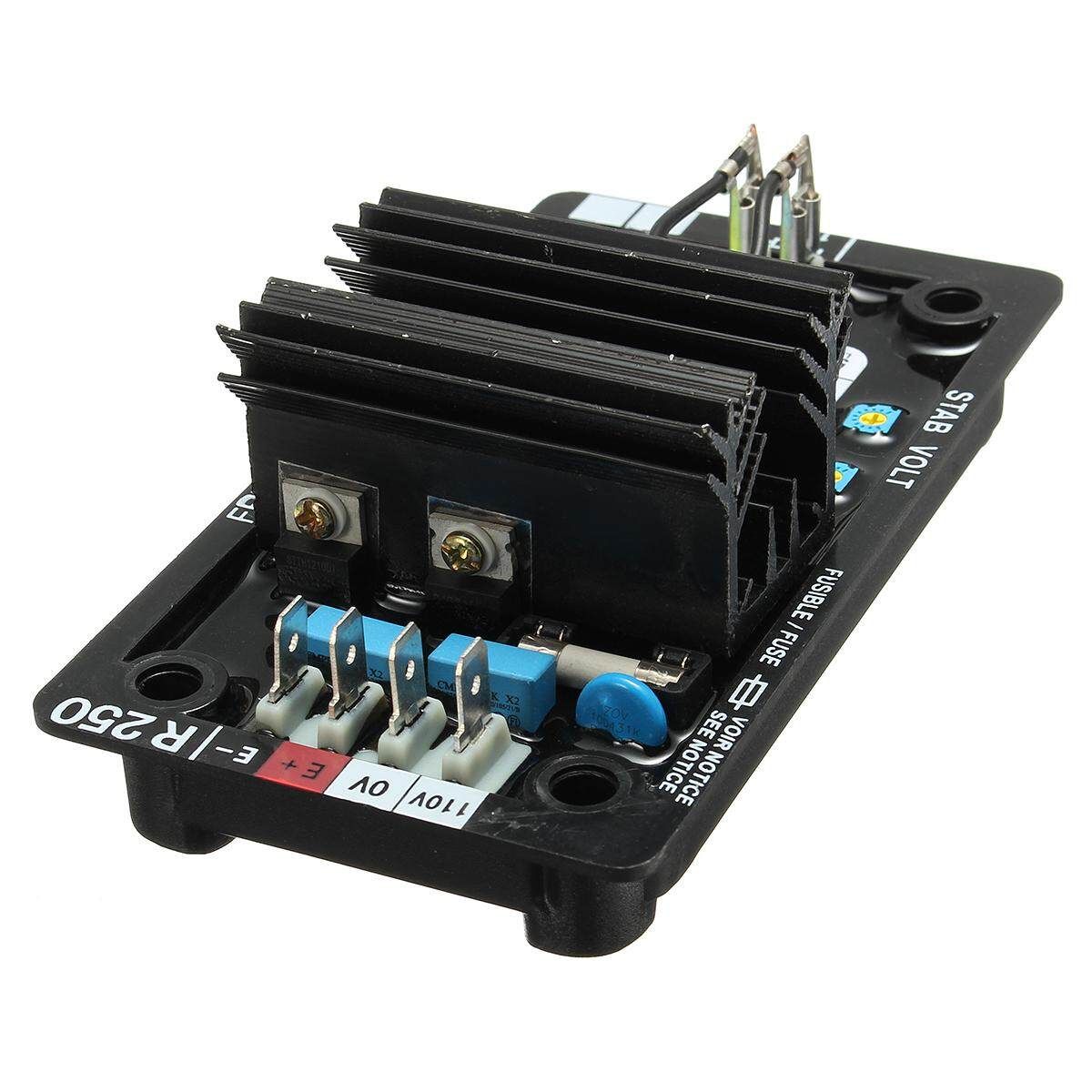 AVR R250 Automatic Voltage Regulator Replacement Black For Leroy Somer