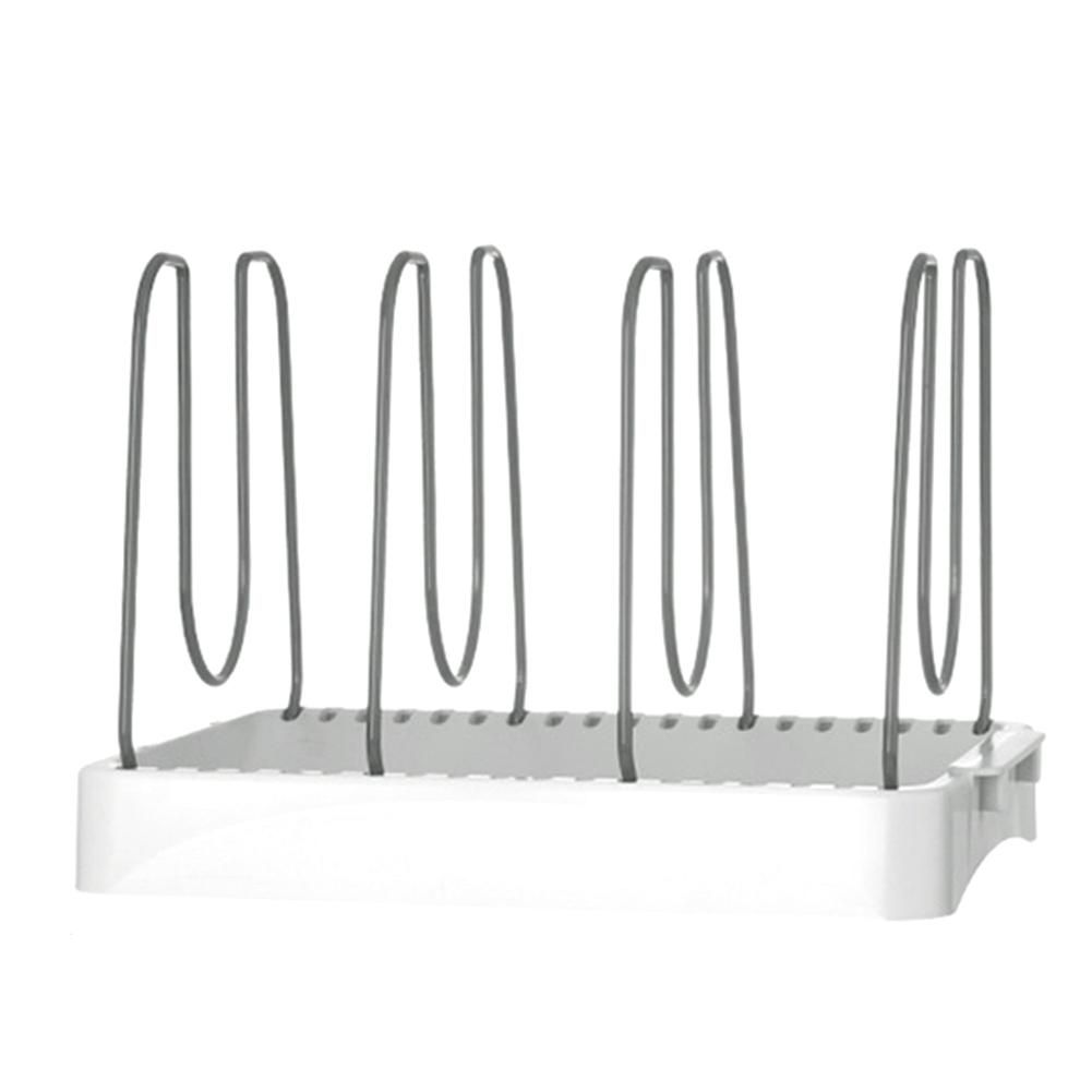 Adjustable Pan Organizer, Cookware Organizer for Lid &