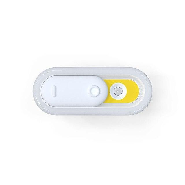 LED Hanging Magnetic Night Light Motion Sensor Switch Shape USB Rechargeable Night Lights Cabinet Wardrobe Stair Wall Lamp