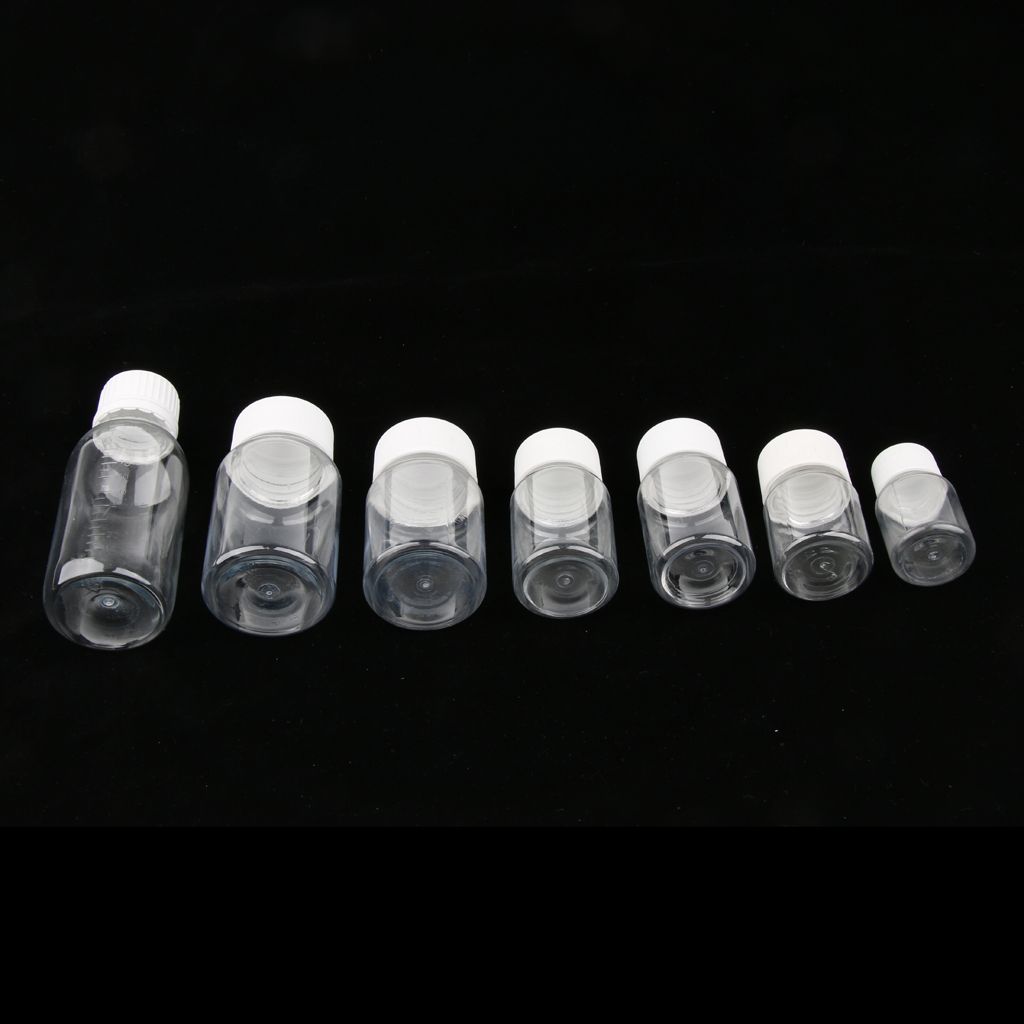 5pcs Mini Lab Bottle Sample Bottle   Jar Container 15ml