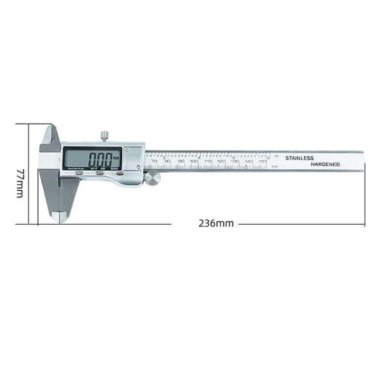 Electronic Vernier Caliper, Specification: 0-200mm