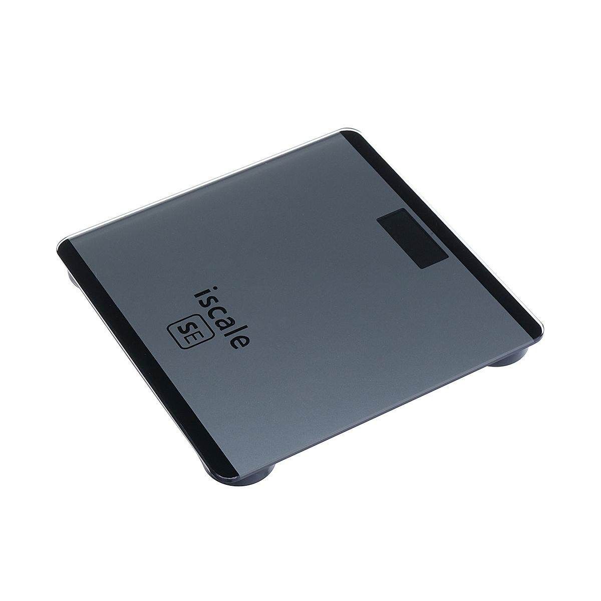 400lb/180kg LCD Electronic Digital Body Weight Scale Bathroom Grey Twilight Grey