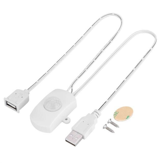 DC 5V/12V/24V USB Body Infrared Motion Sensor Switch Human Motion Sensor Detector Switch For LED Light Strip Automatic