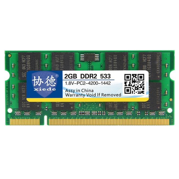 XIEDE X029 DDR2 533MHz 2GB Laptop Memory RAM Module