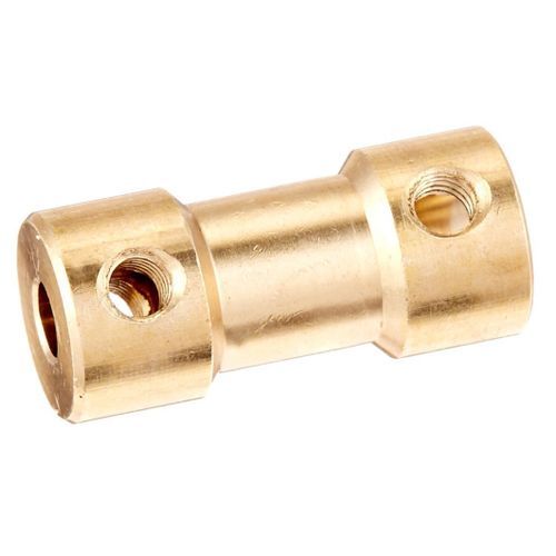 RC Airplane 3mm To 5mm Brass Motor Coupling Shaft Coupler