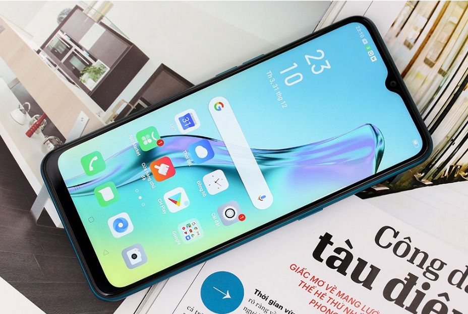 A31 6GB RAM+128G ROM Refurbished Dual SIM6.5 Inch Screen HD Camera 12MP Face Unlock+Fingerprint Smartphone