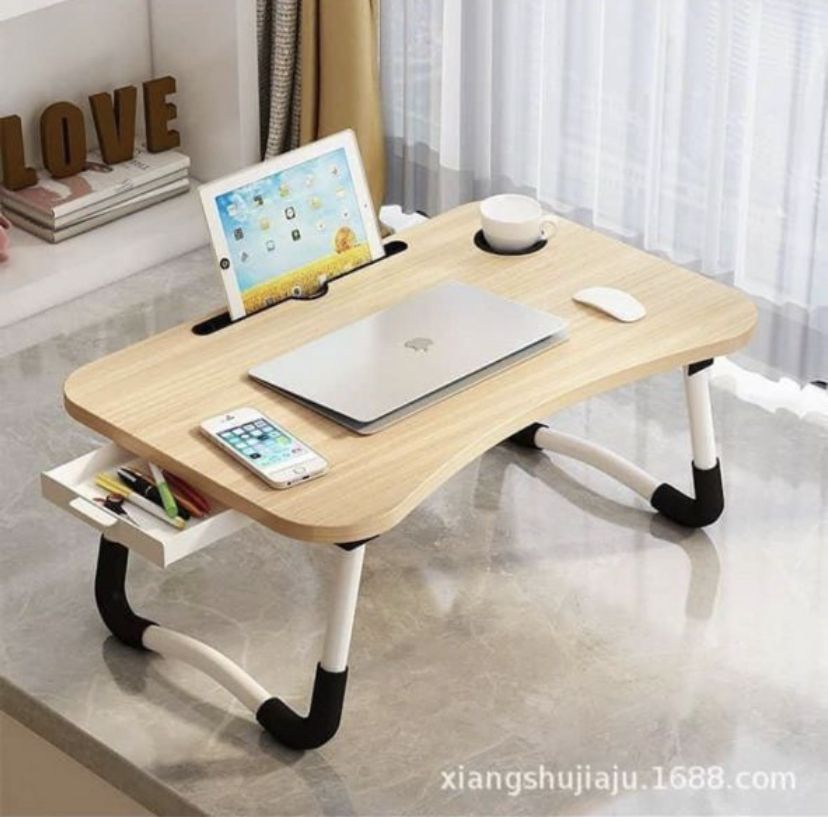 Multifuctional Foldable,Laptop,Reading,Table With Cup Holder