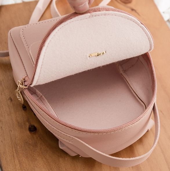 Corduroy Fashion Small Women Mini Backpack