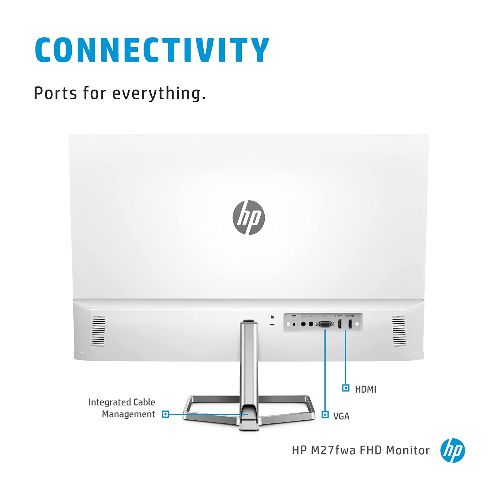 M27fwa (27" ) FHD IPS Monitor (White) With Audio