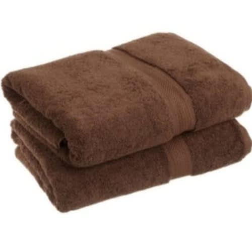 Bathing Towels - Brown- 2 Pieces