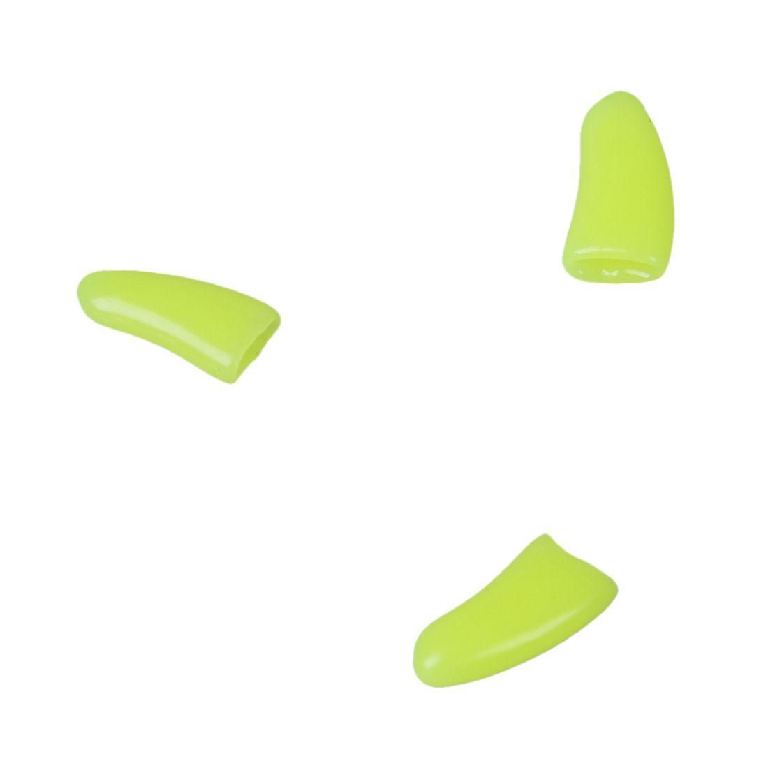 Lemon yellow XL, 20Pcs Soft Pet Paw Claw Control Dog Cat