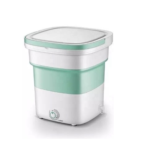 Mini Foldable Washing Machine Bucket - Multicolour