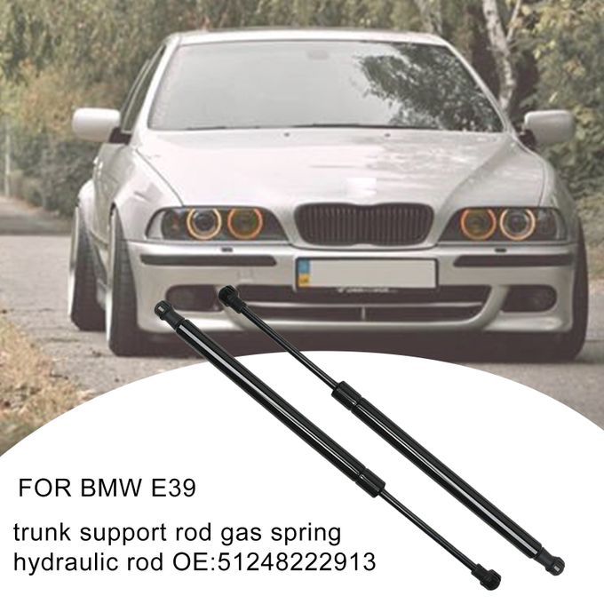 2Pcs Tailgate Boot Gas Spring Struts Long-lasting-Black
