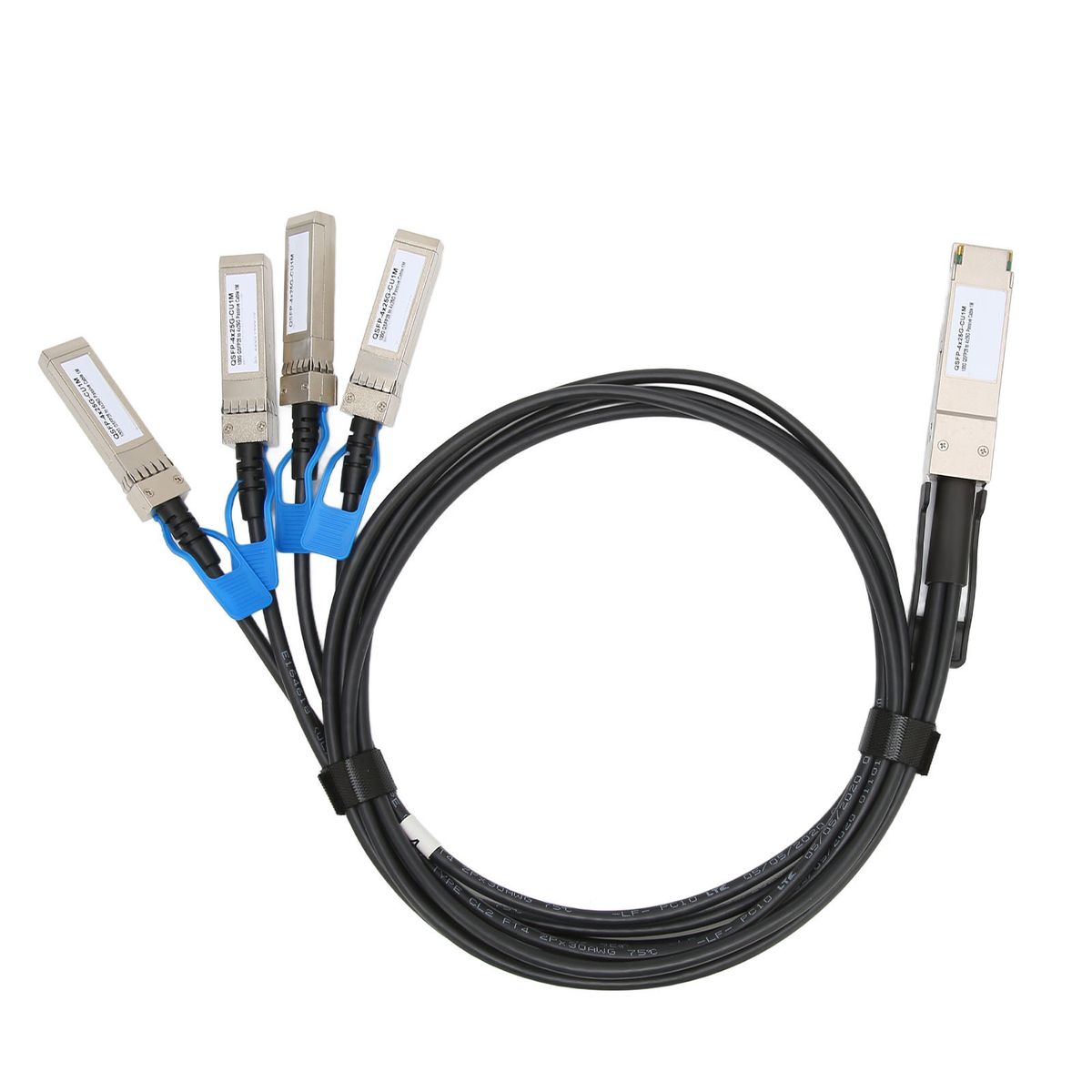 100G QSFP28 DAC Cable 1 Meter Transmission Distance QSFP28