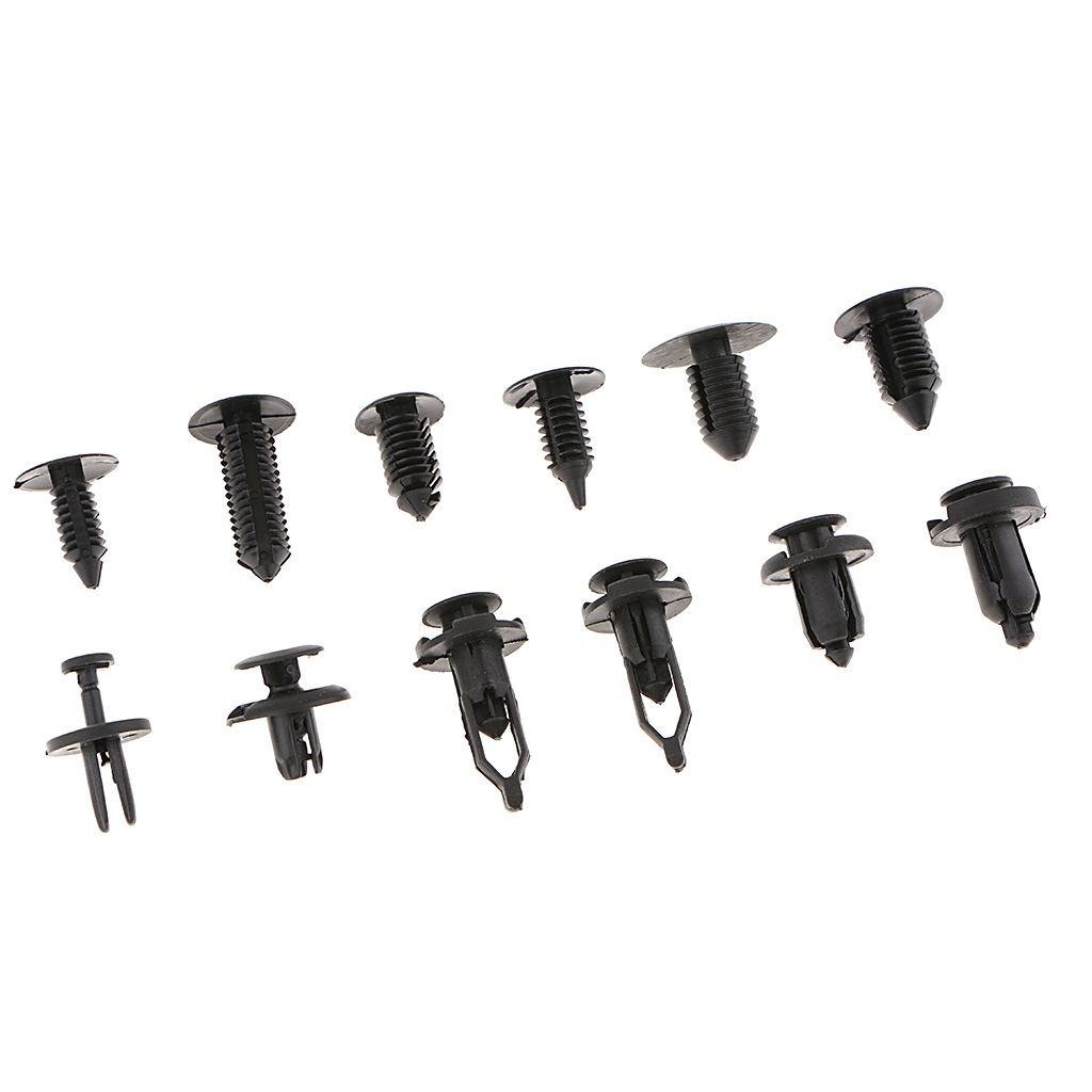 330PCS Push Pin Rivet Retainer Trim Moulding Clips For Toyota Honda