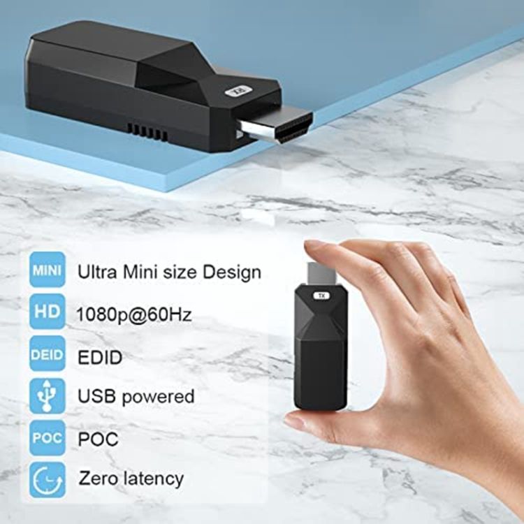 HDMI Long Distance Ransmit Lossless Signal Extension Adapter