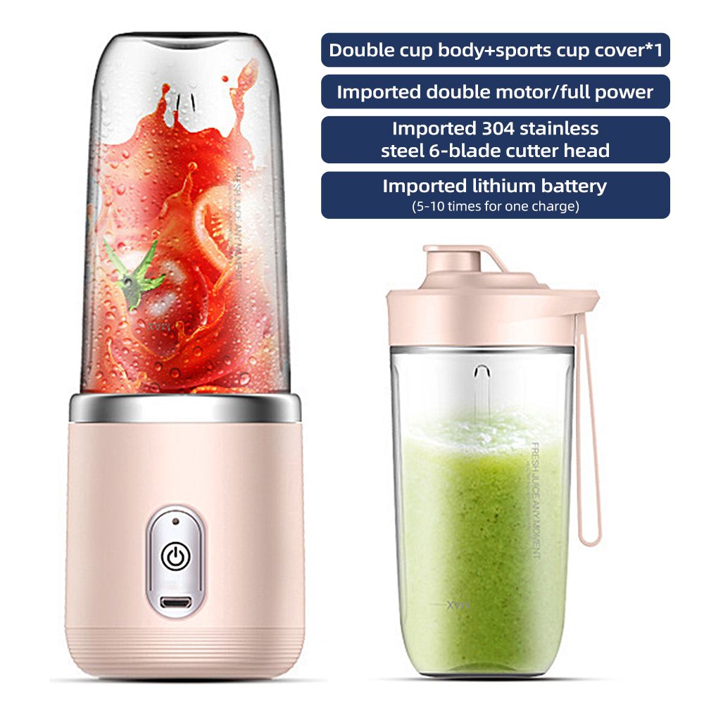 400ML Mixer 40W Juice Blender Mini Portable Rechargeable Cup