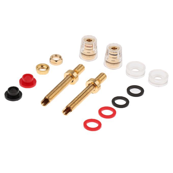 Universal 4mm Banana Plug Connector Binding Post For Amp Speaker