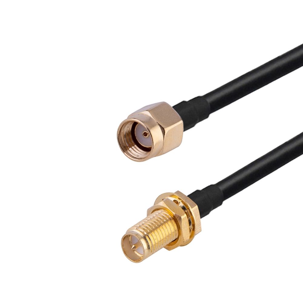 RP-SMA Male To RP-SMA Female 20cm RG174 Adapter