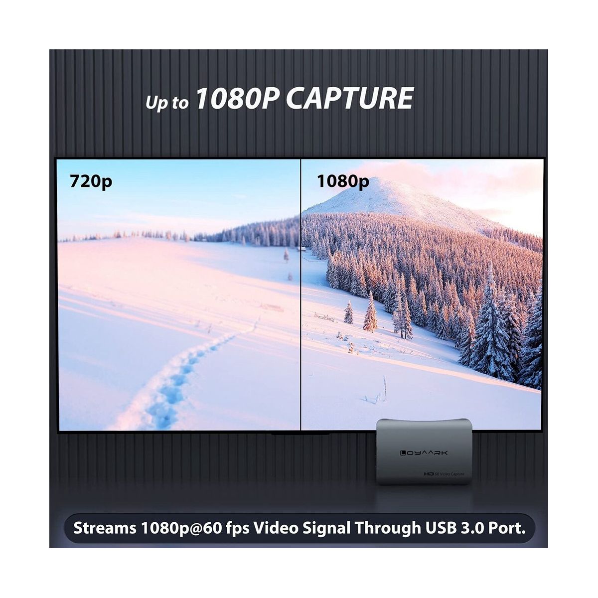 Audio Video Capture Card 1080P 4K 60HZ with Loop Out Capture Card