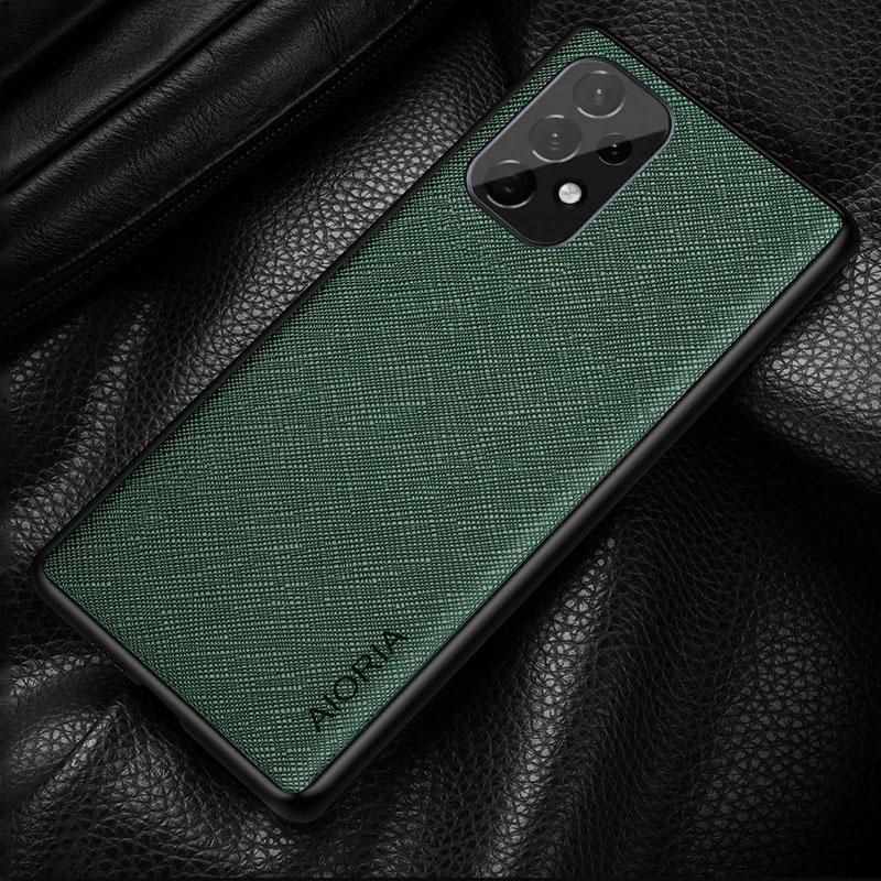Case for Samsung Galaxy A53 A73 A33 A23 5G Funda cross pattern leather phone cover luxury for Galaxy A53 case coque Capa