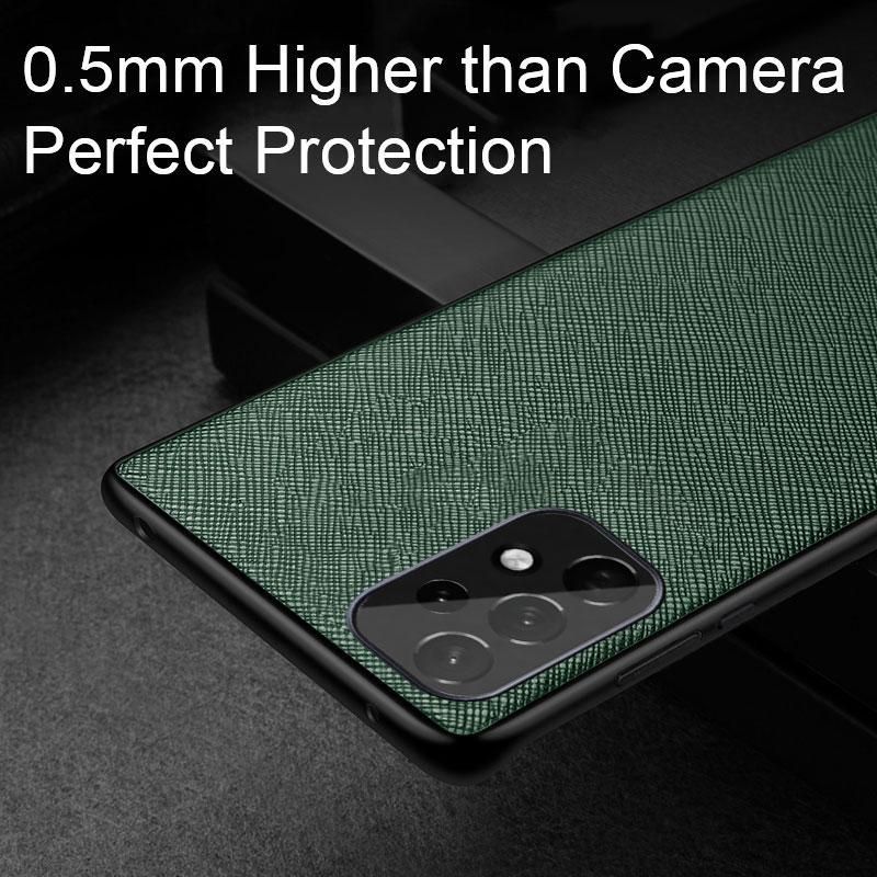 Case for Samsung Galaxy A53 A73 A33 A23 5G Funda cross pattern leather phone cover luxury for Galaxy A53 case coque Capa