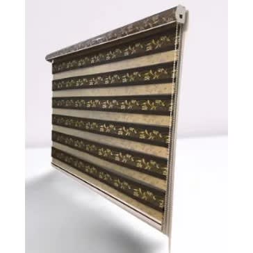 Window Blind -  1.4m By 1.4m  - 55inch  By  55inch - Brown