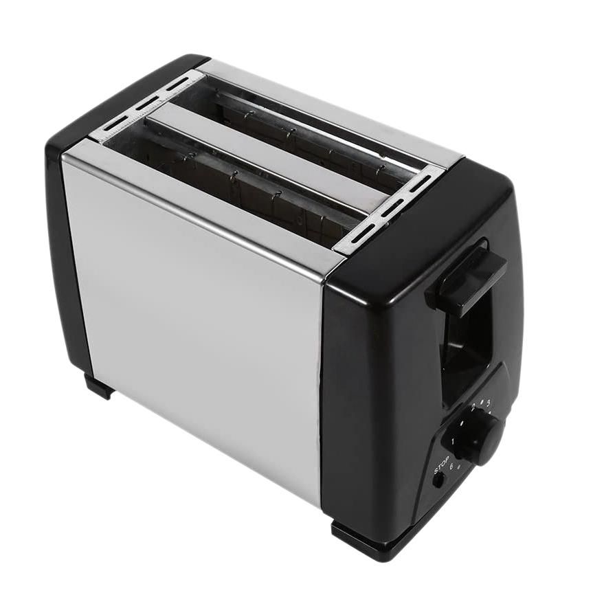 Toaster 2 Slice Stainles Steel Bread Extra Wide Slot
