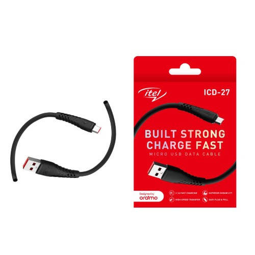 Icd-27 Original Strong Fast Charging Micro Data Cable 5v 2.1a