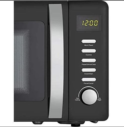 Solo Retro Microwave - 20l- 800w - Black