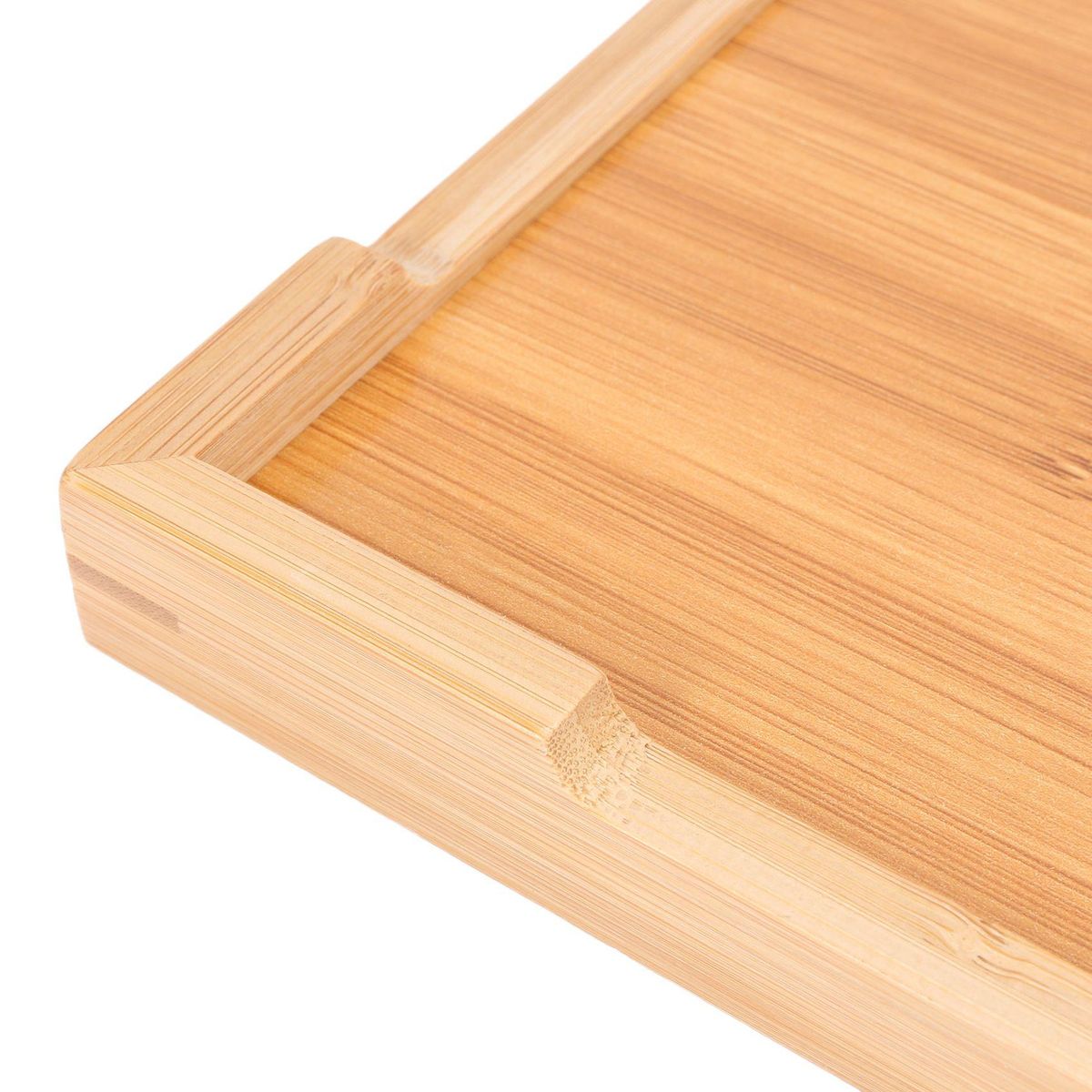 Wooden Serving Tray Kung Fu Tea Cutlery Trays Storage Pallet Fruit Plate Decoration 6 Sizes Japanese Food Bamboo Rectangular 28x19Cm
