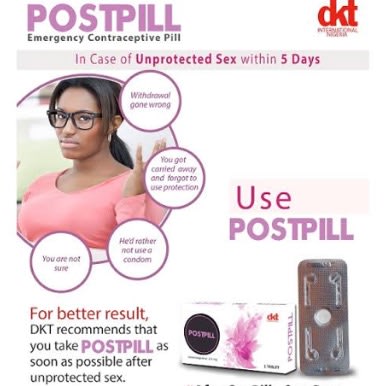 Post Pill - After Sex Pill - 2 Cards
