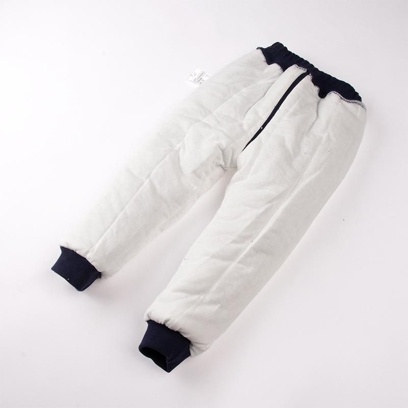 Winter Children Thickened Cotton Pants Boys And Girls Extra Thick Warm-Keeping Pants Baby