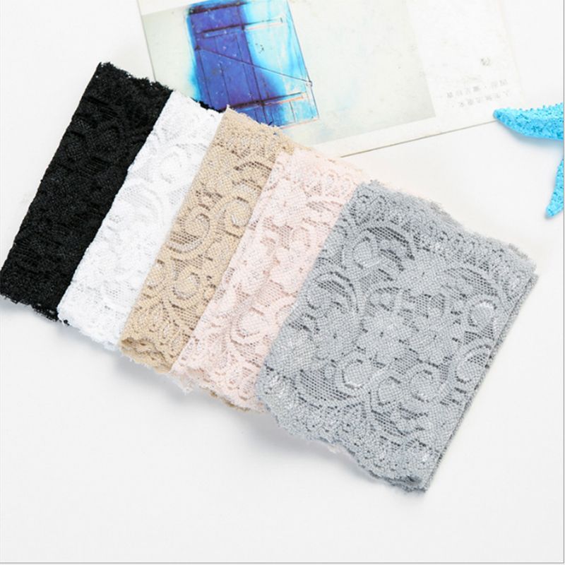 Zebery 2pcs 8cm Lace Wrist Cover Breathable Bracer