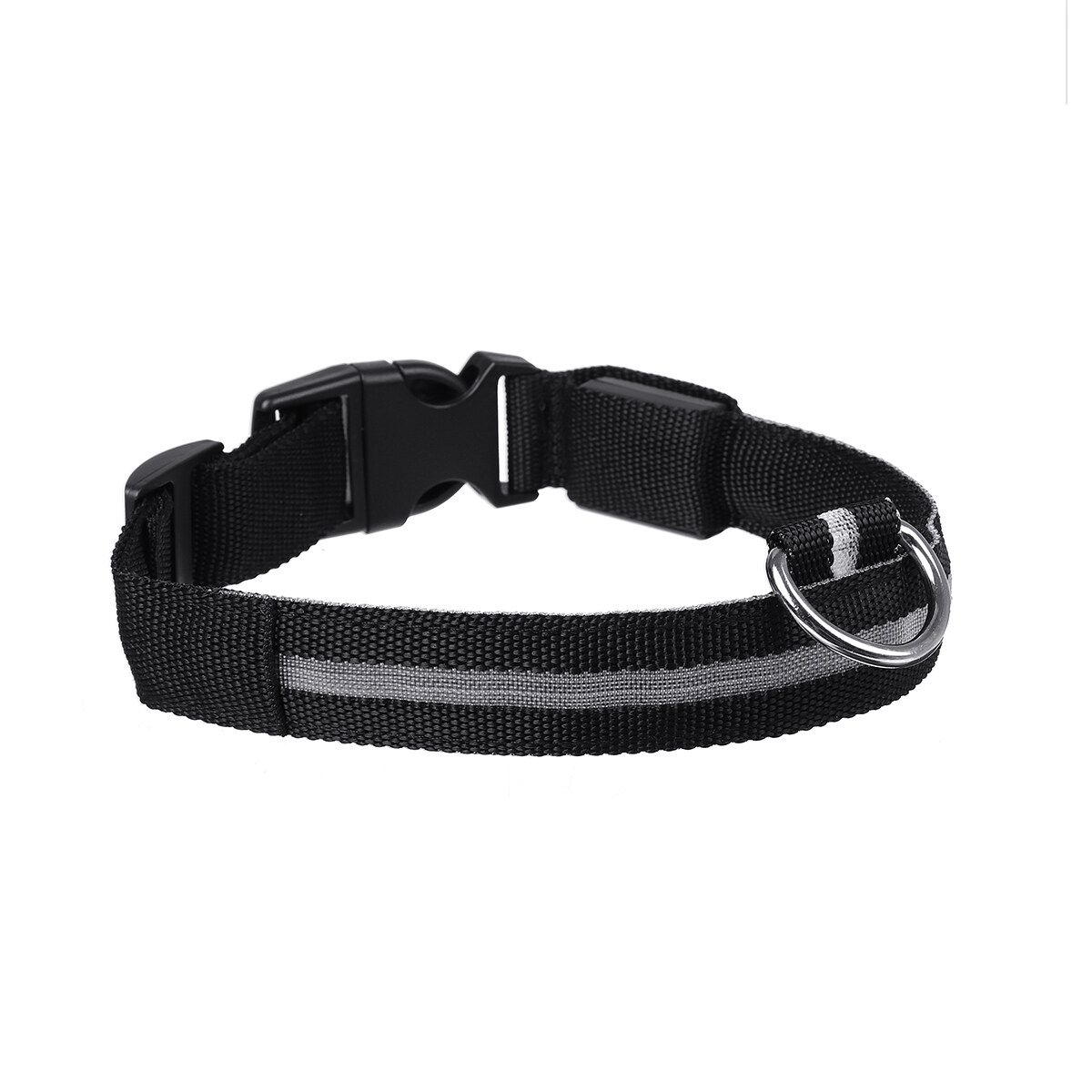 Adjustable LED Dog Pet Light Up Collar Bright Flashing Necklace Strap Safety Colorful