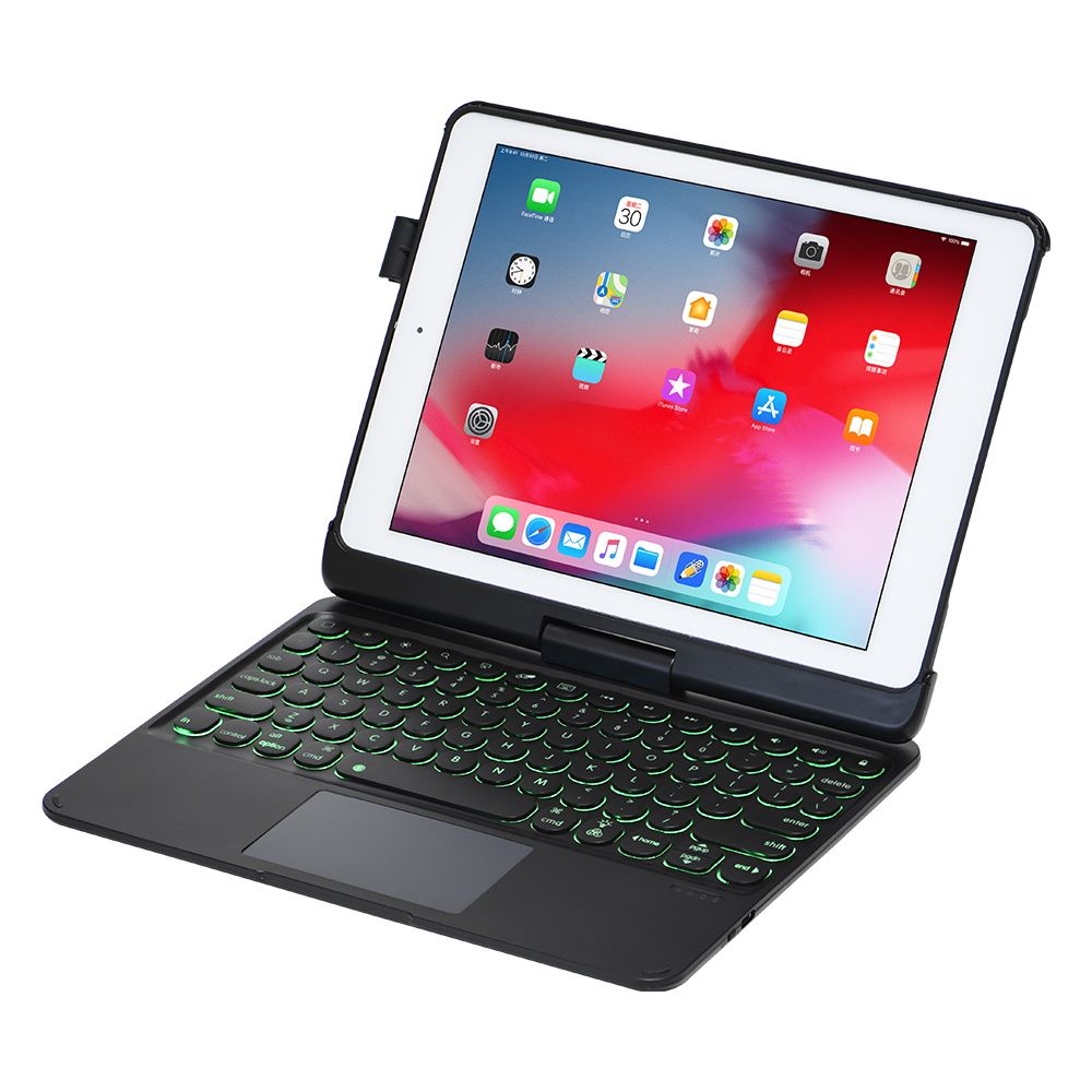 Detachable 360° Rotating Tablet Keyboard Case Colorful