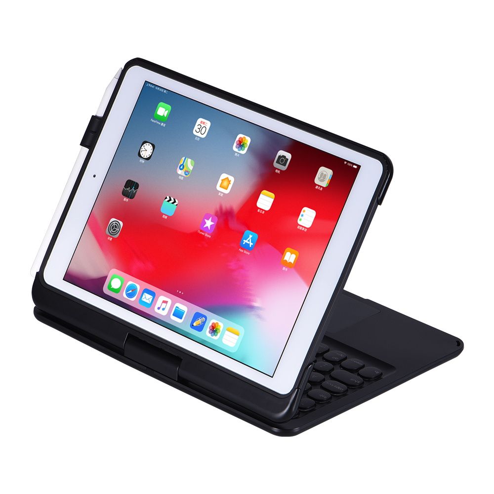 Detachable 360° Rotating Tablet Keyboard Case Colorful