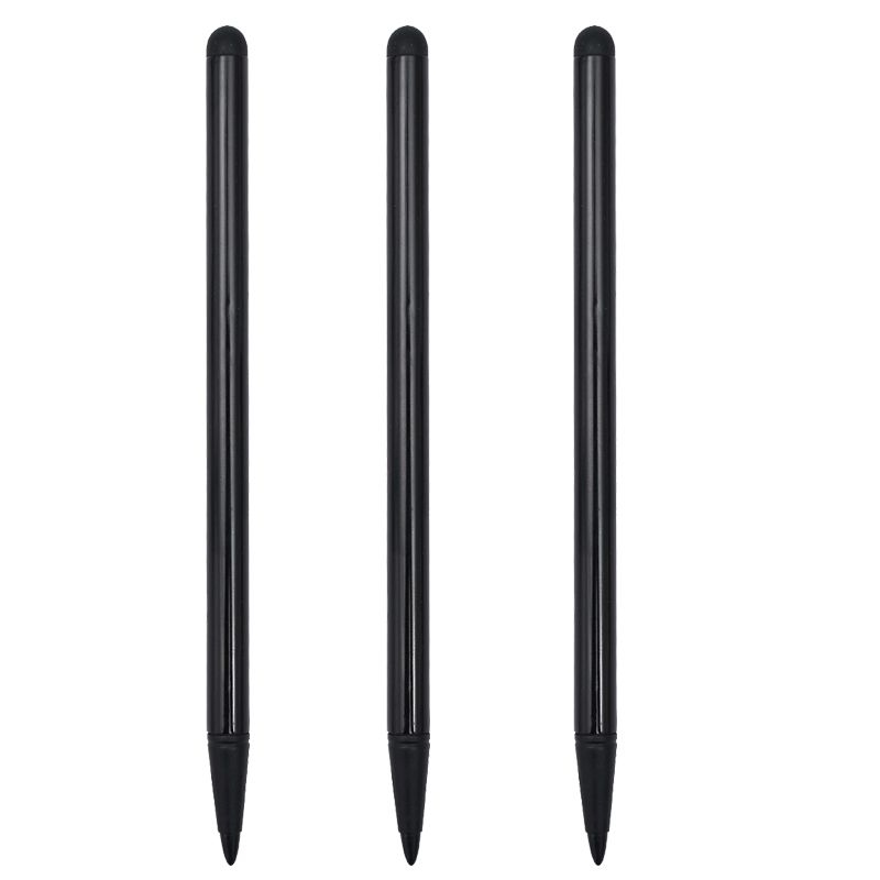 (Black 3PCS)3PCS Portable 2 In 1 Universal Phone Tablet Touchscreen Pens Capacitive Stylus Pencil For Iphone Ipad Samsung Tablet Laptop Pen MAA