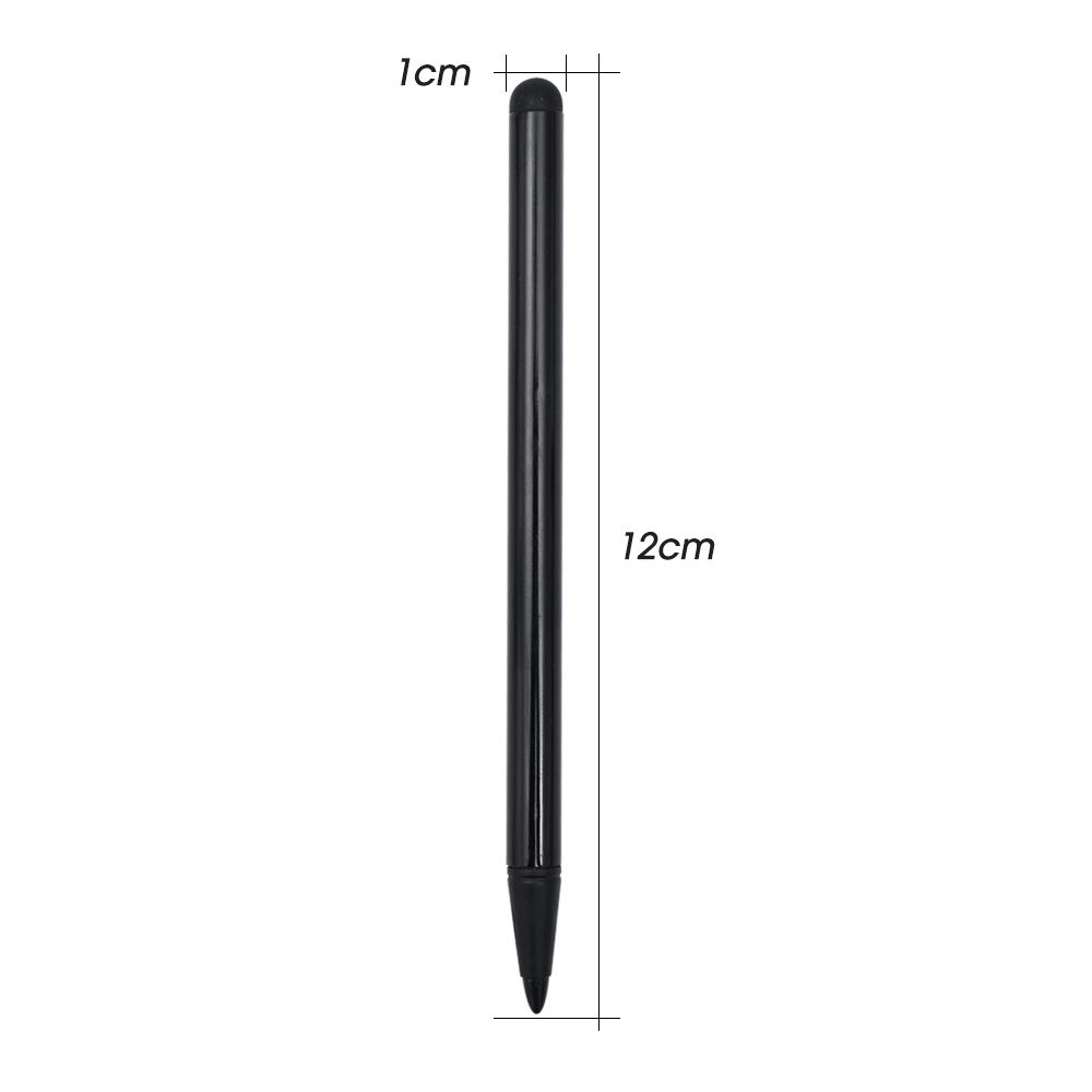 (Black 3PCS)3PCS Portable 2 In 1 Universal Phone Tablet Touchscreen Pens Capacitive Stylus Pencil For Iphone Ipad Samsung Tablet Laptop Pen MAA