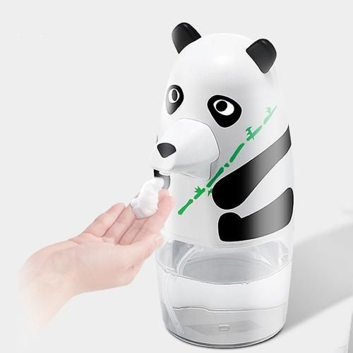 Children Cartoon Panda Automatic Hand Washing Ligent Sensor Foam Soap Dispenser Kitchen Bathroom Supplies For Kids